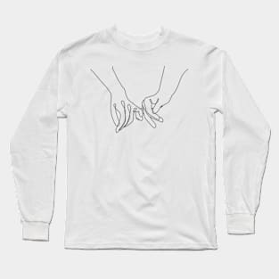 Holding hands Long Sleeve T-Shirt